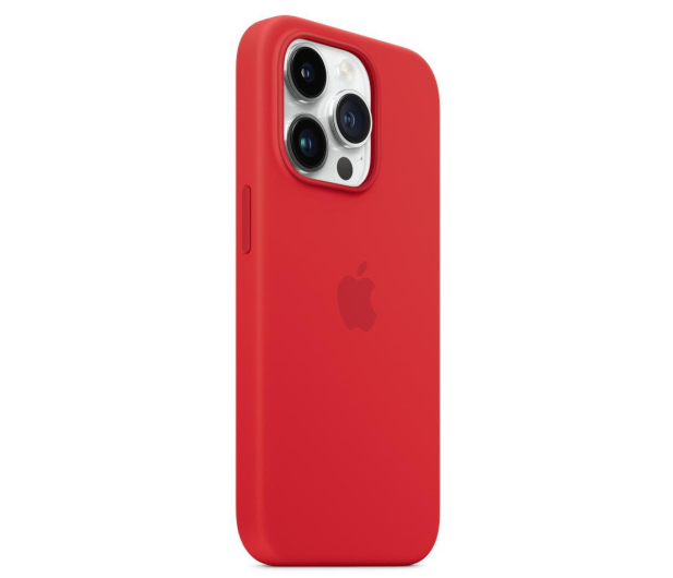 APPLE do iPhone 14 Pro Max Silicone Case with MagSafe - (PRODUCT)RED - 1071023 - zdjęcie 2